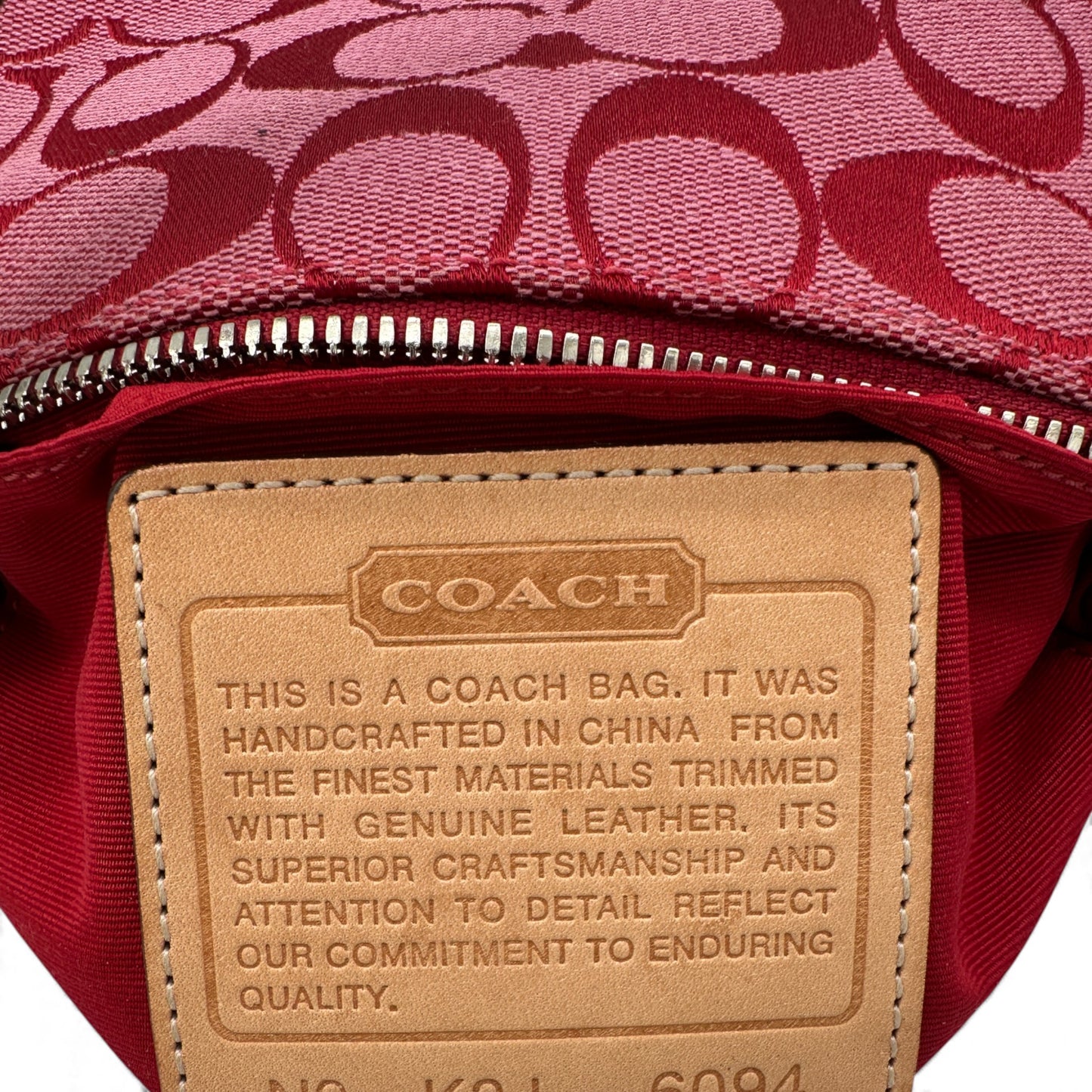 Vintage Coach 6094 Demi Mini Shoulder Bag