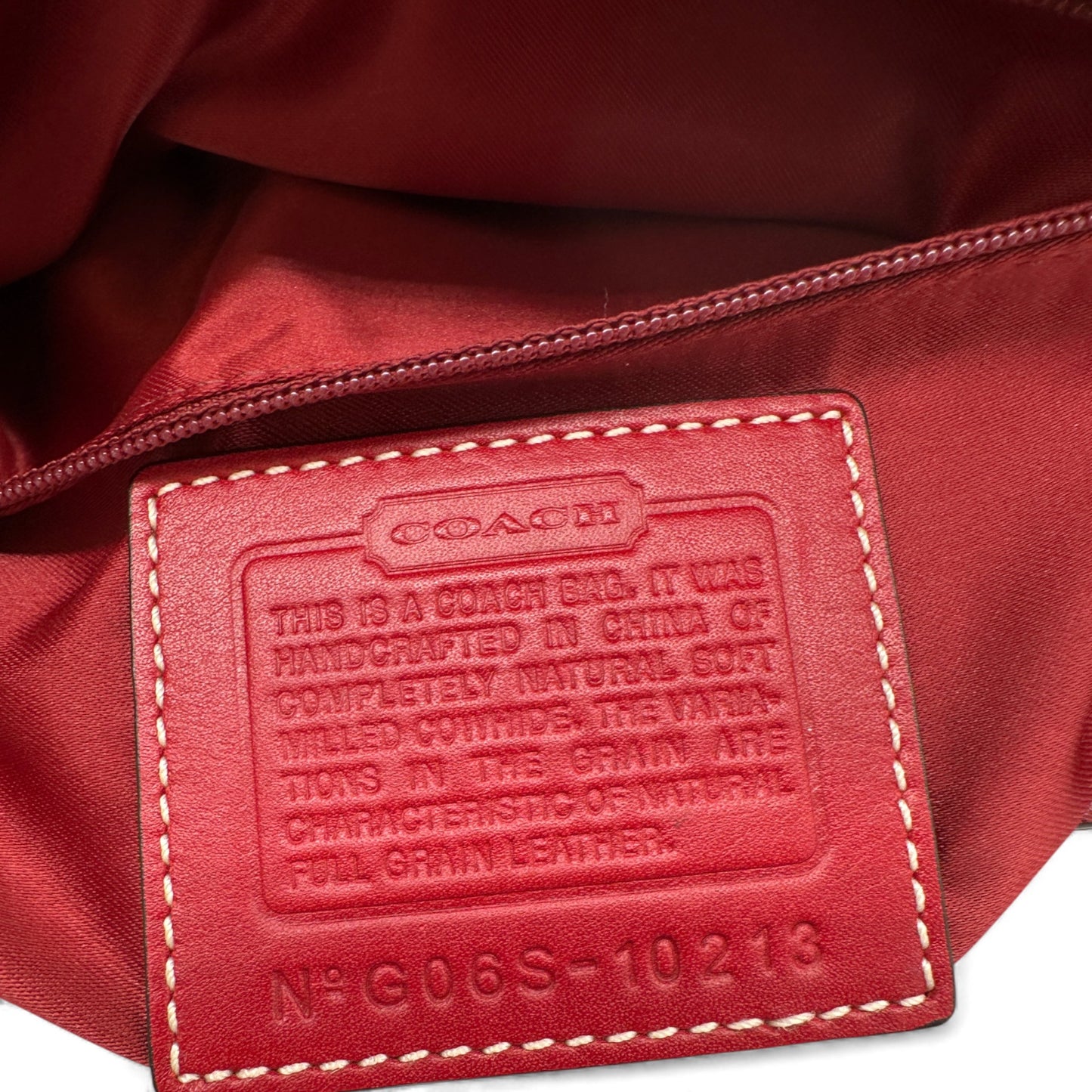 Vintage Coach 10213 Hampton Clip Handtasche