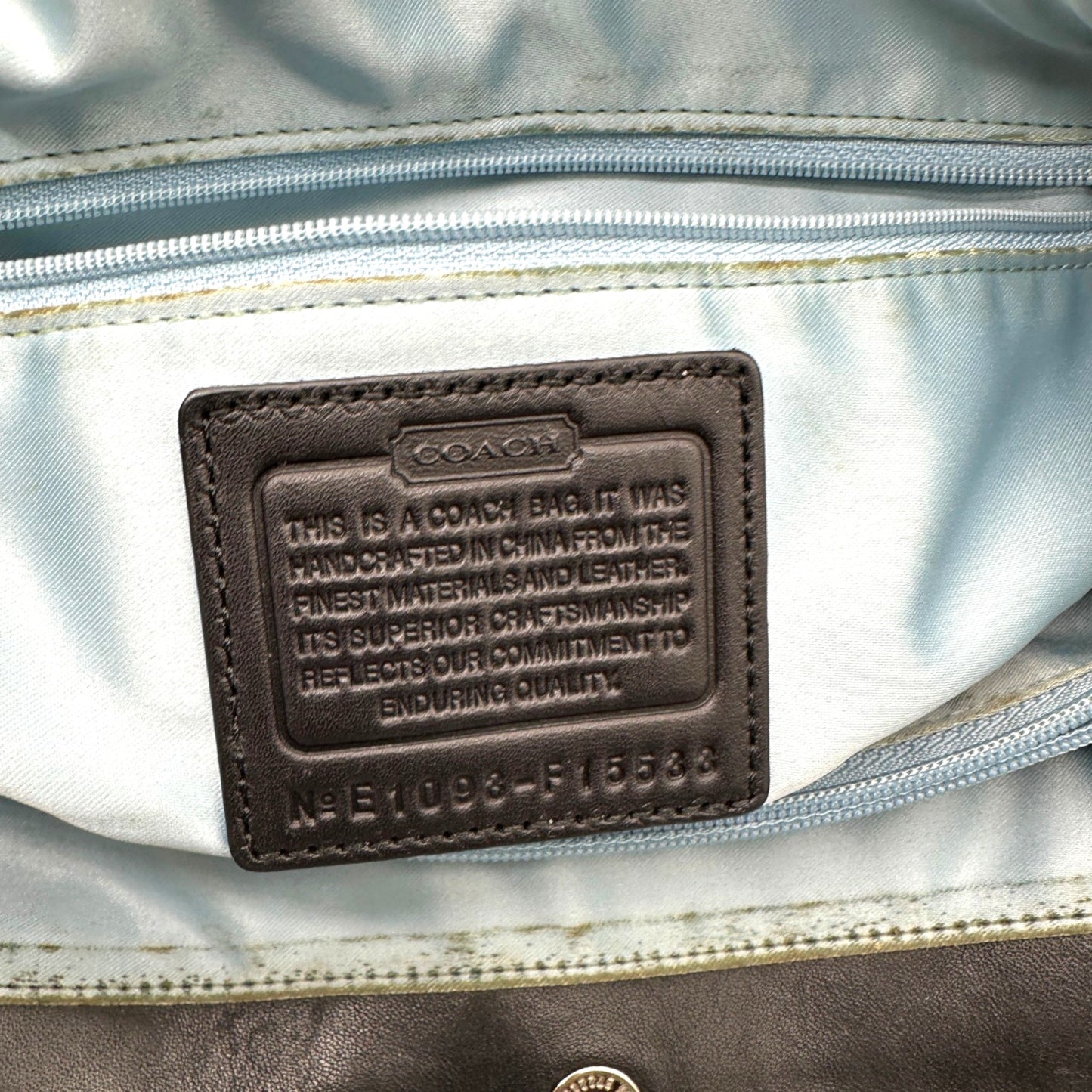 Sac à main vintage Coach F15533