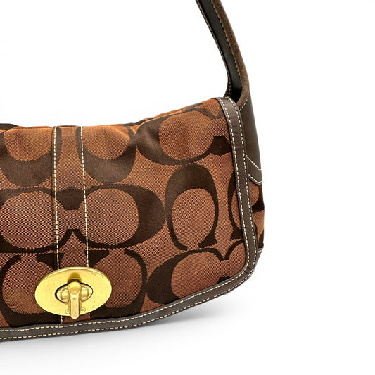 Vintage Coach 11257 Flap Ergo Shoulder Bag