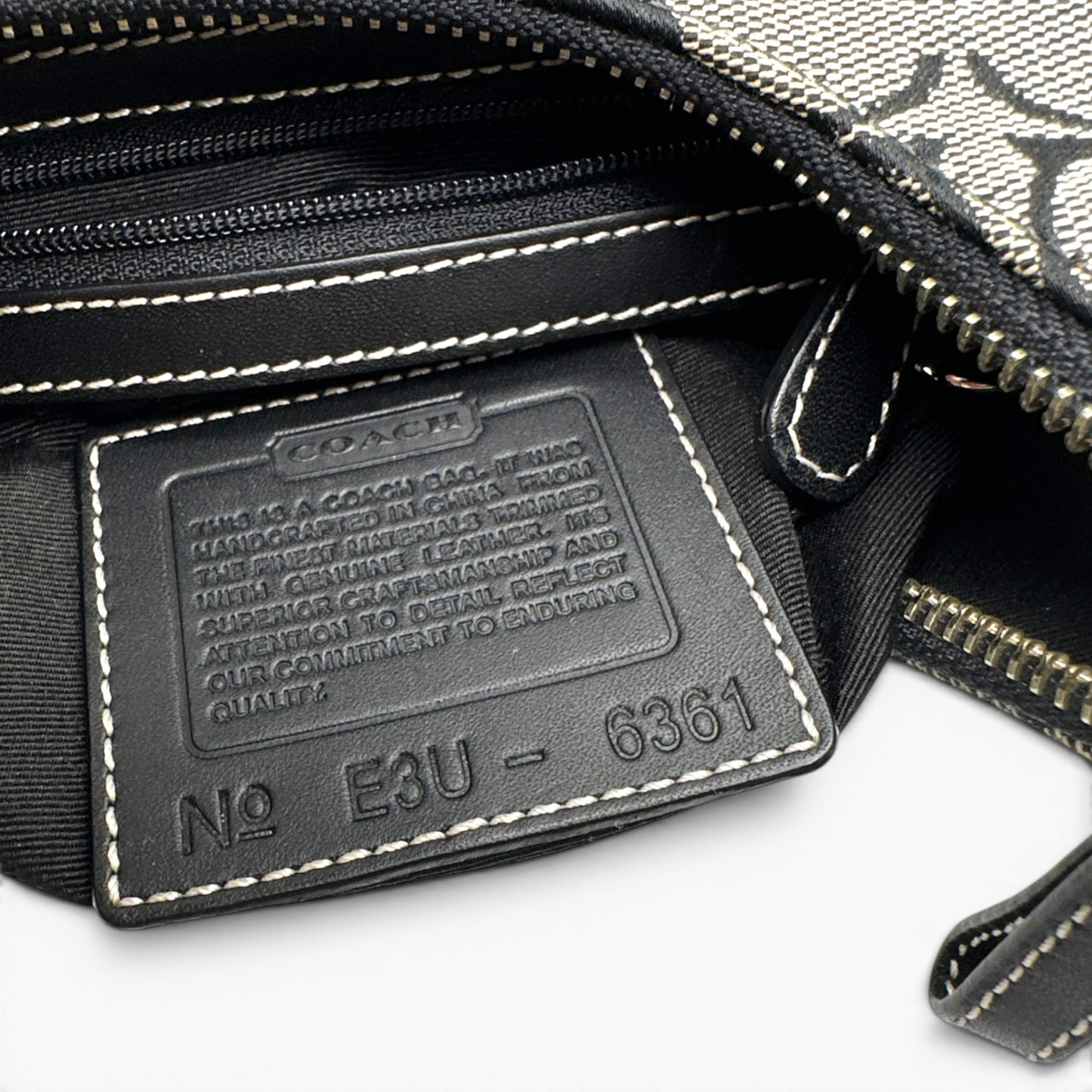 Sac bandoulière Coach Demi Soho 6361 vintage