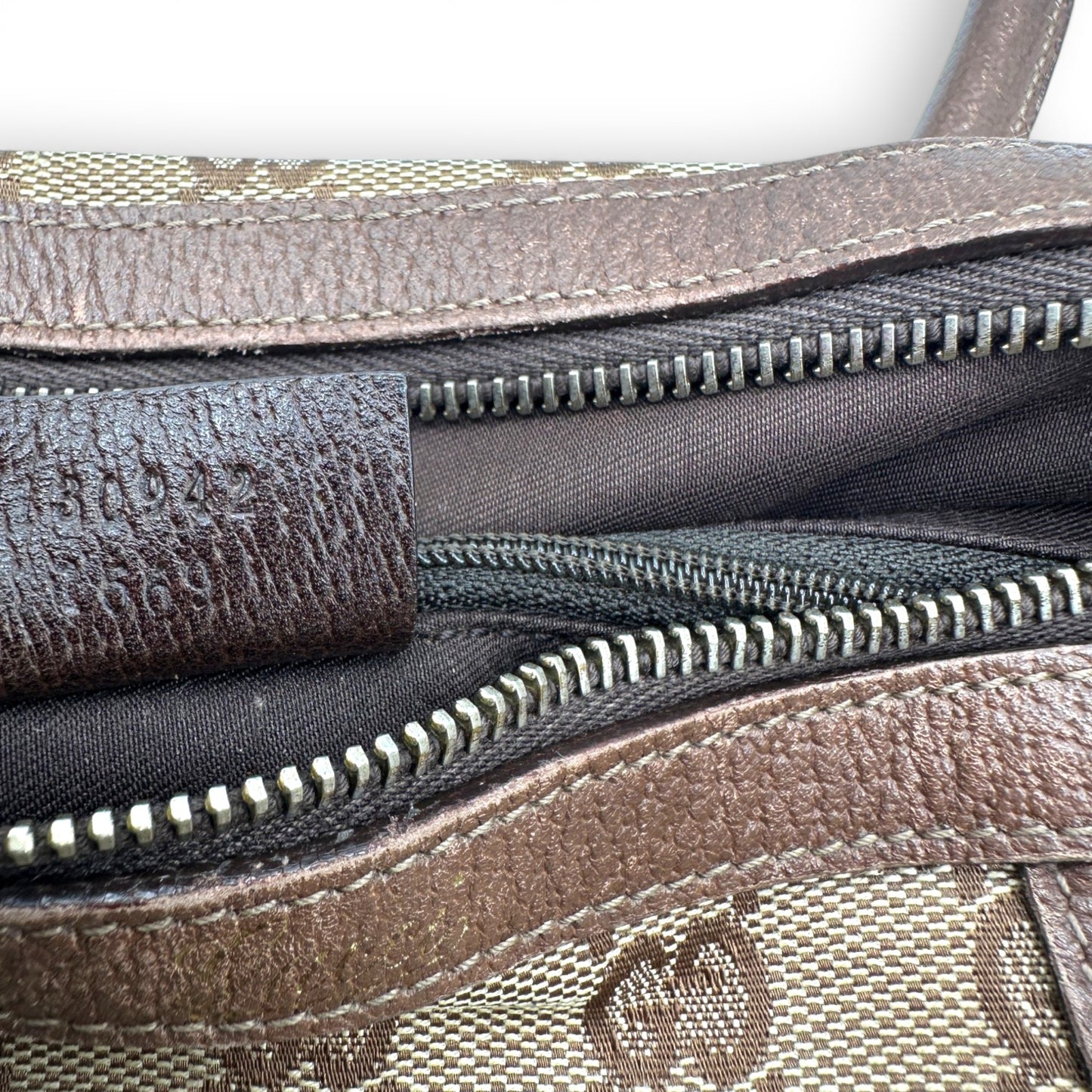 Vintage Gucci 130942 Abbey Mini Boston Handbag