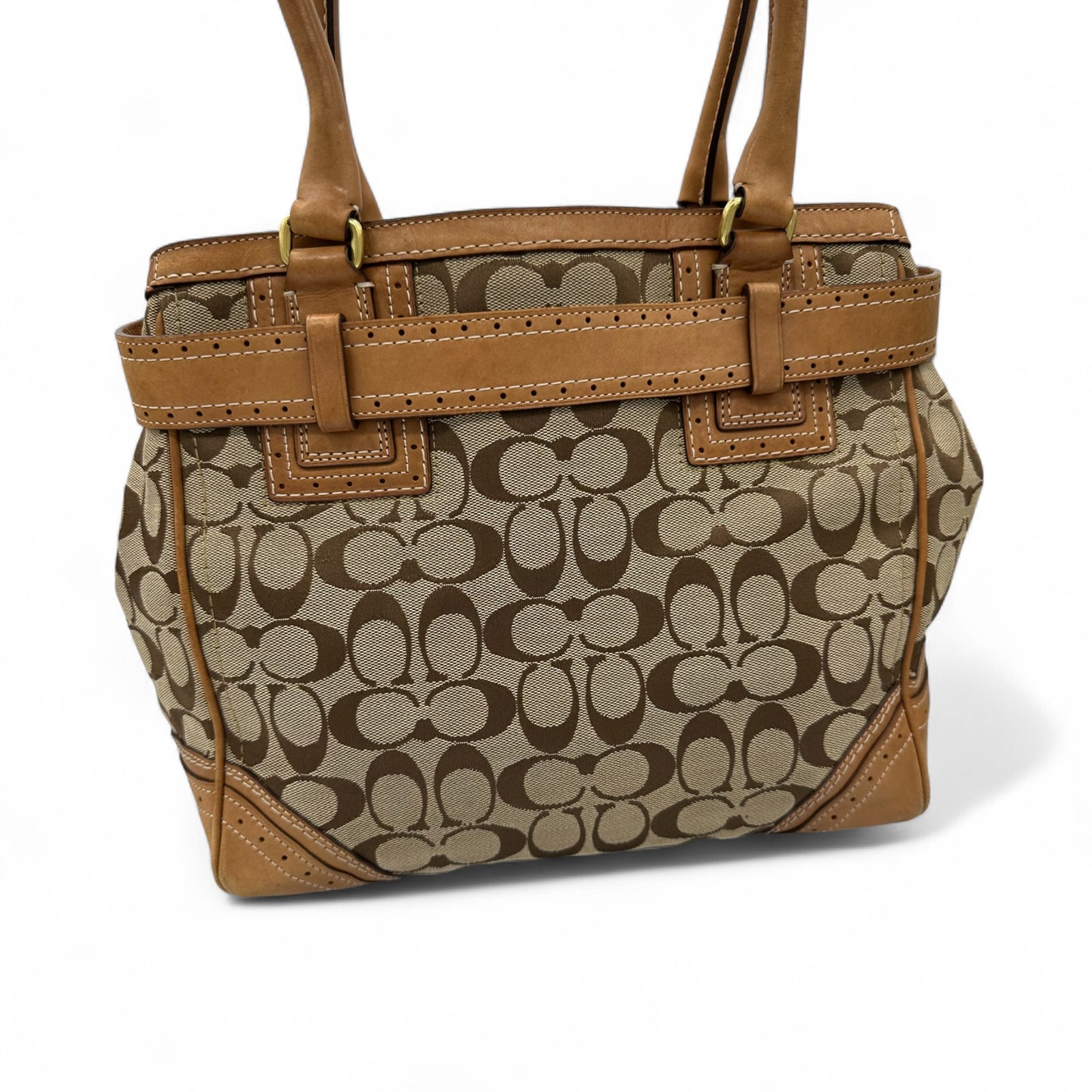 Vintage Coach 10509 Hampton Clip Handbag