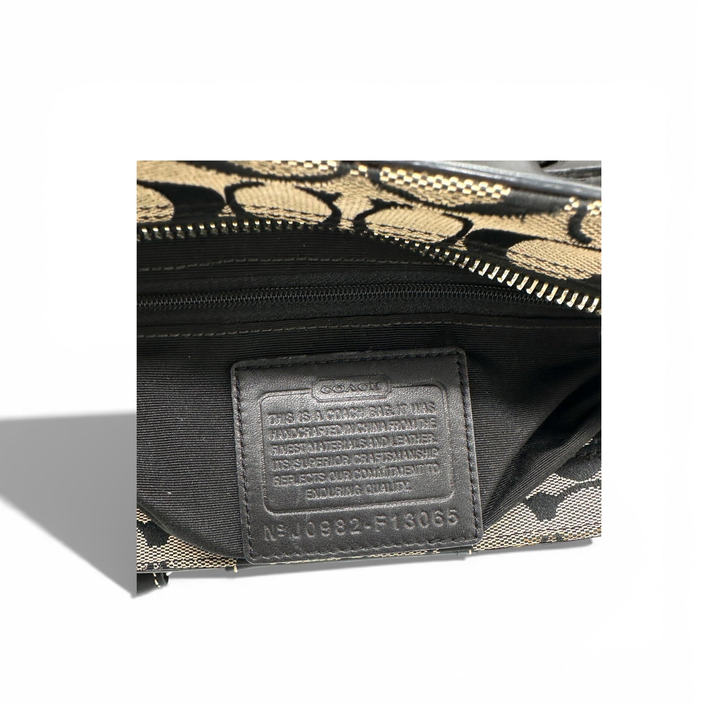 Vintage Coach F13065 Hampton Clip Handbag