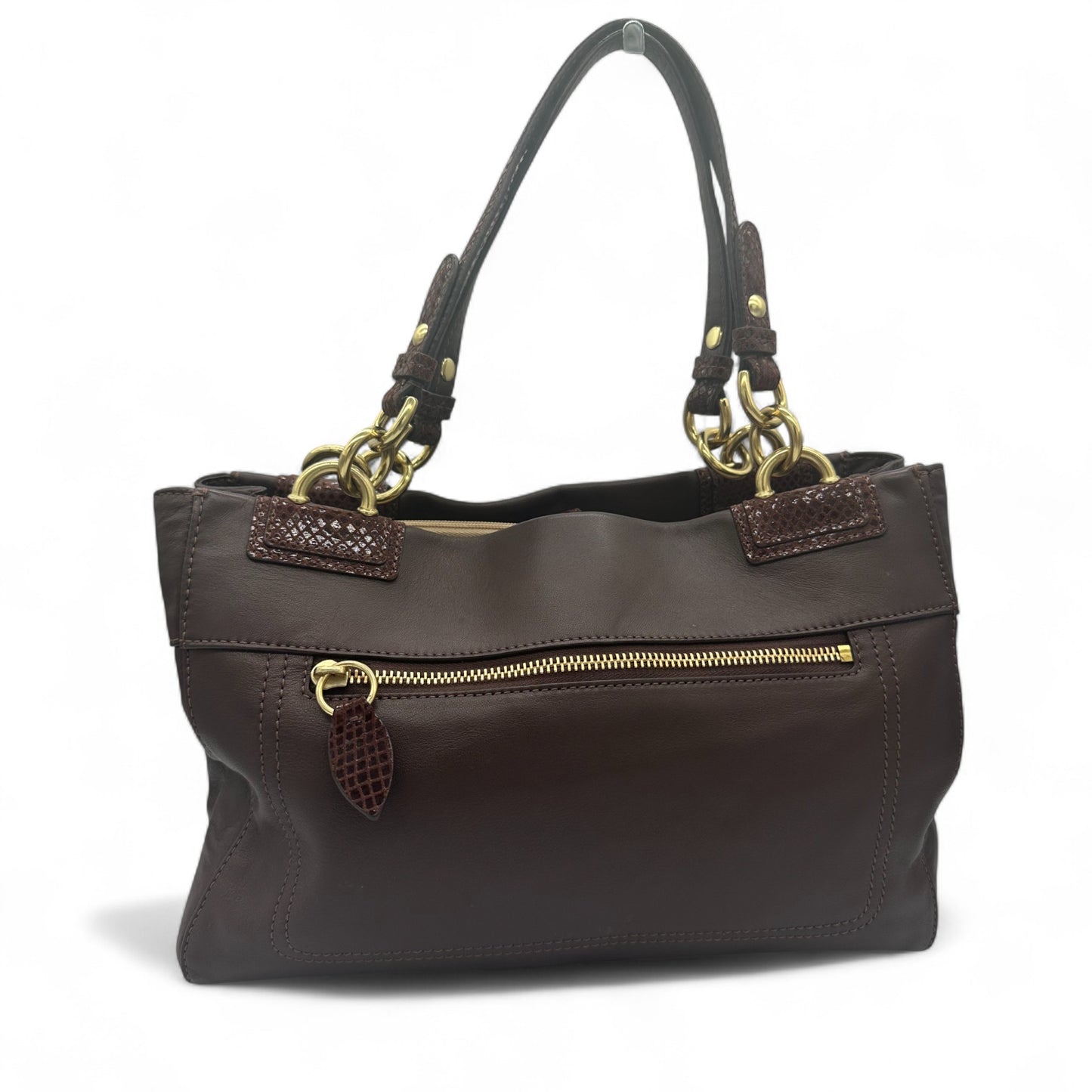 Vintage Coach F16531 Peyton Turnlock Shoulder Bag