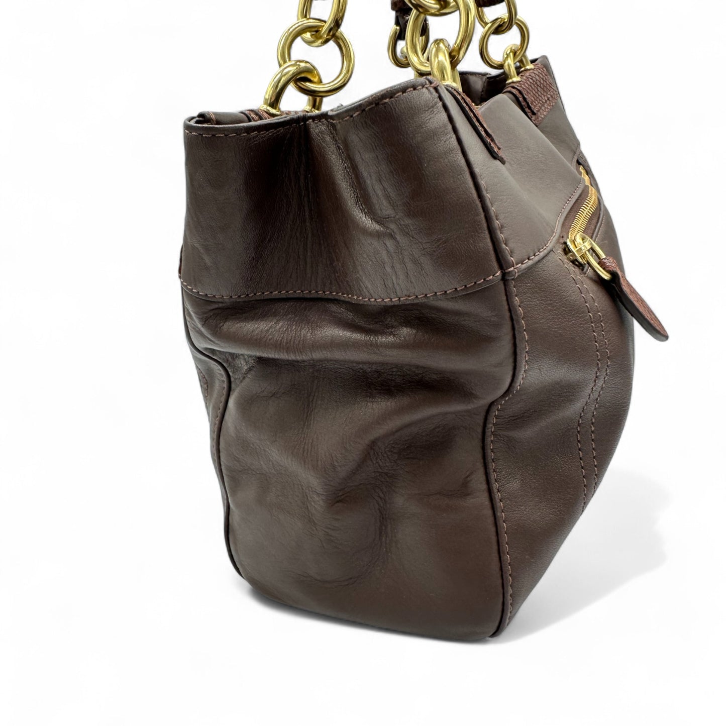 Vintage Coach F16531 Peyton Turnlock Shoulder Bag