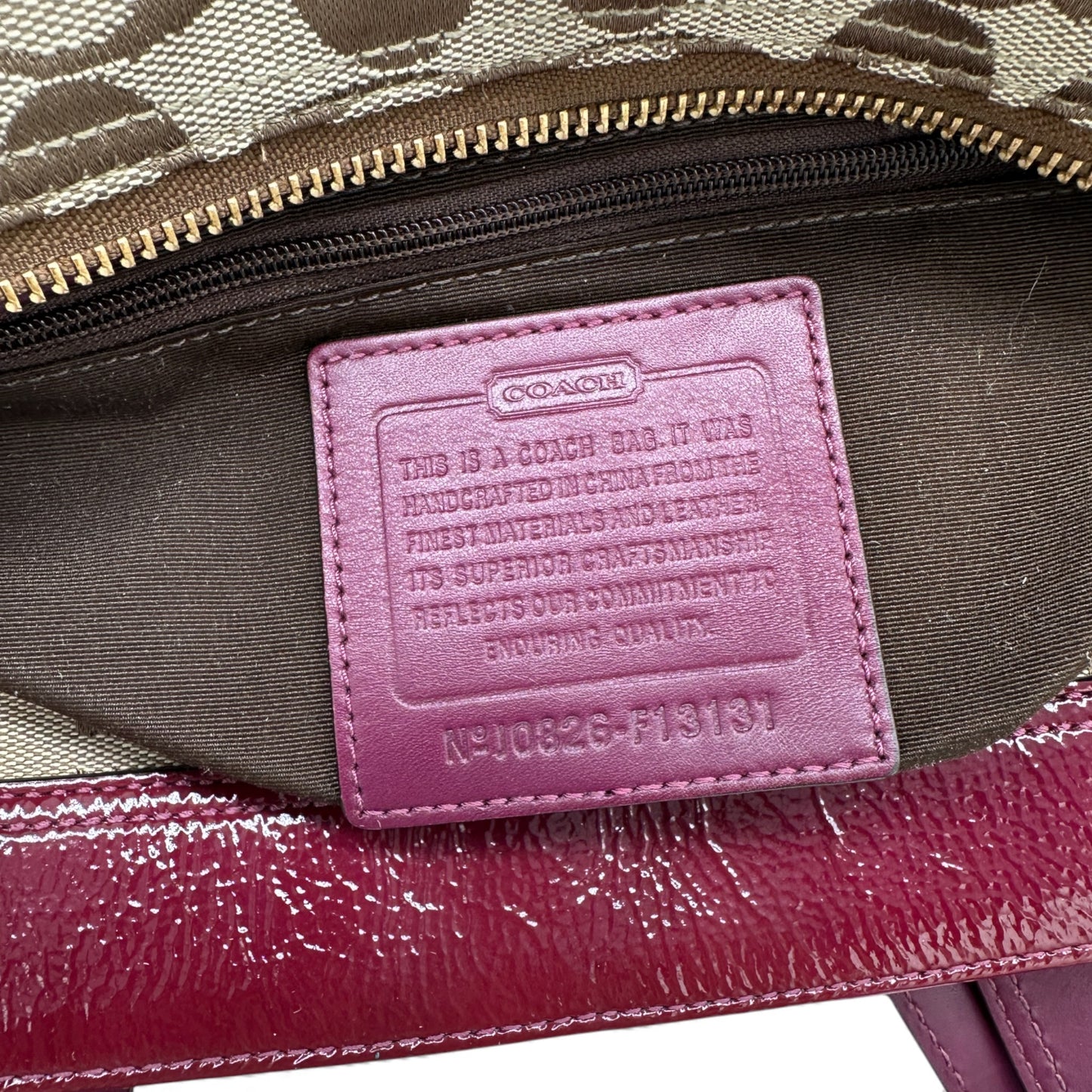 Vintage Coach F13131 Legacy Schultertasche