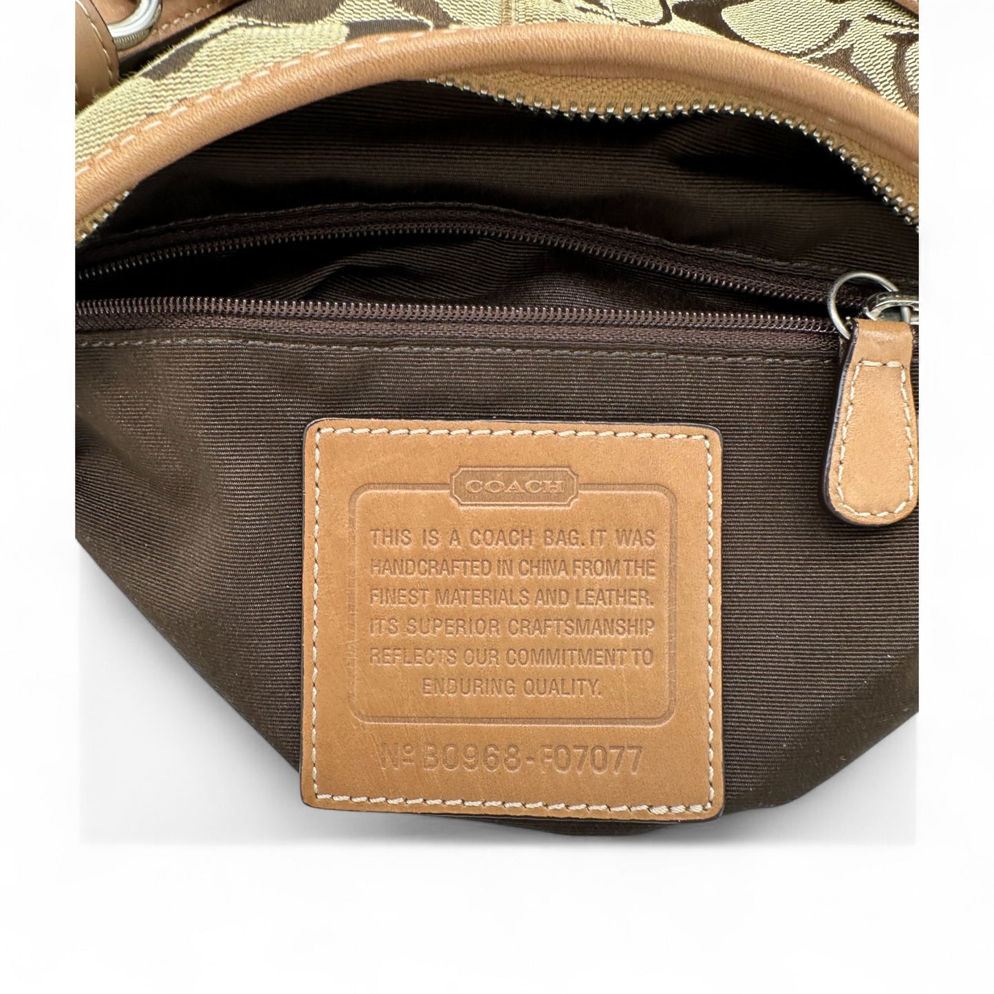 Vintage Coach F07077 Shoulder Bag