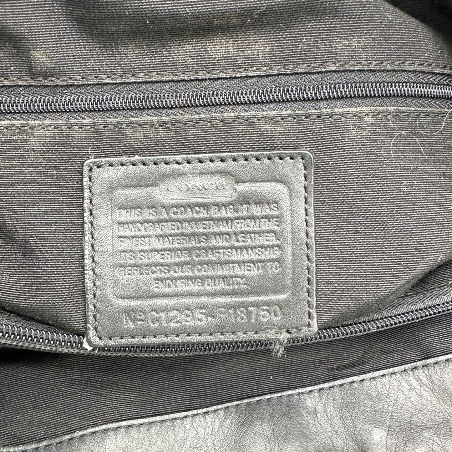 Vintage Coach F18750 Soho Tote Shoulder Bag