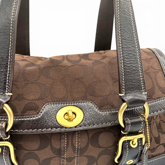 Vintage Coach 11060 turnlock handbag