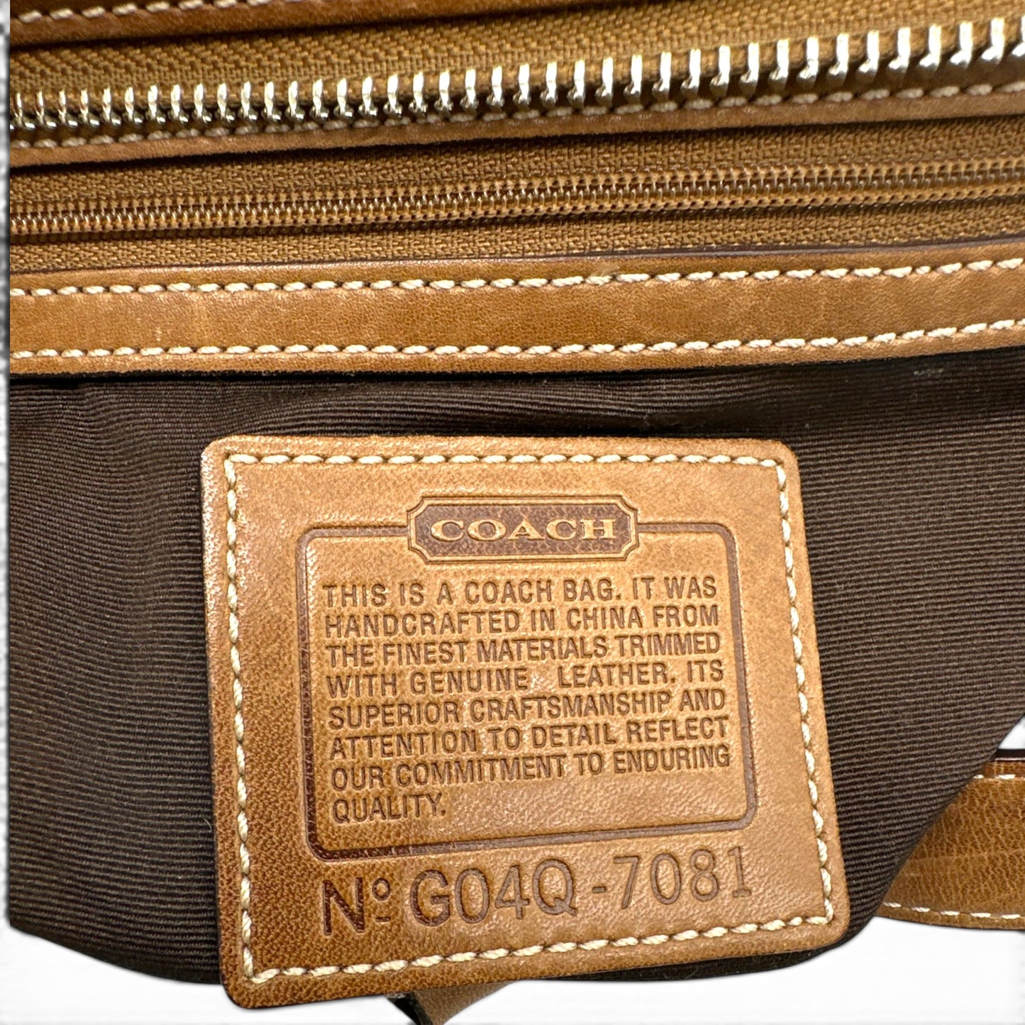 Vintage Coach 7081 Soho Shoulder Bag