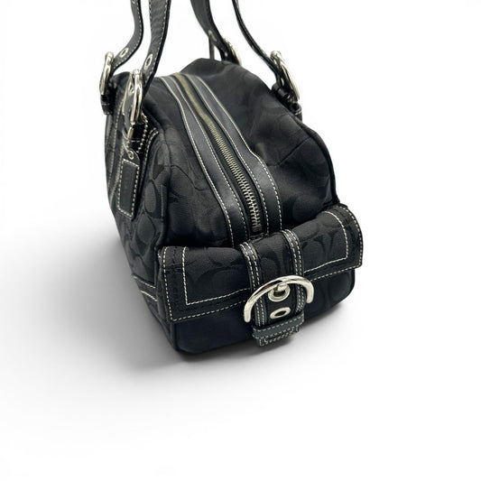 Vintage Coach 10078 Soho Mini Boston Shoulder Bag