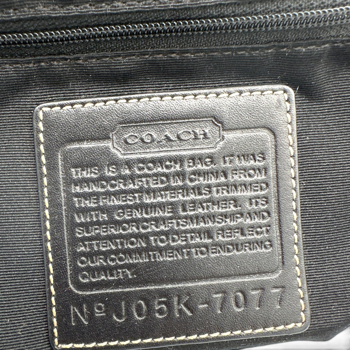 Vintage Coach 7077 Soho Schultertasche