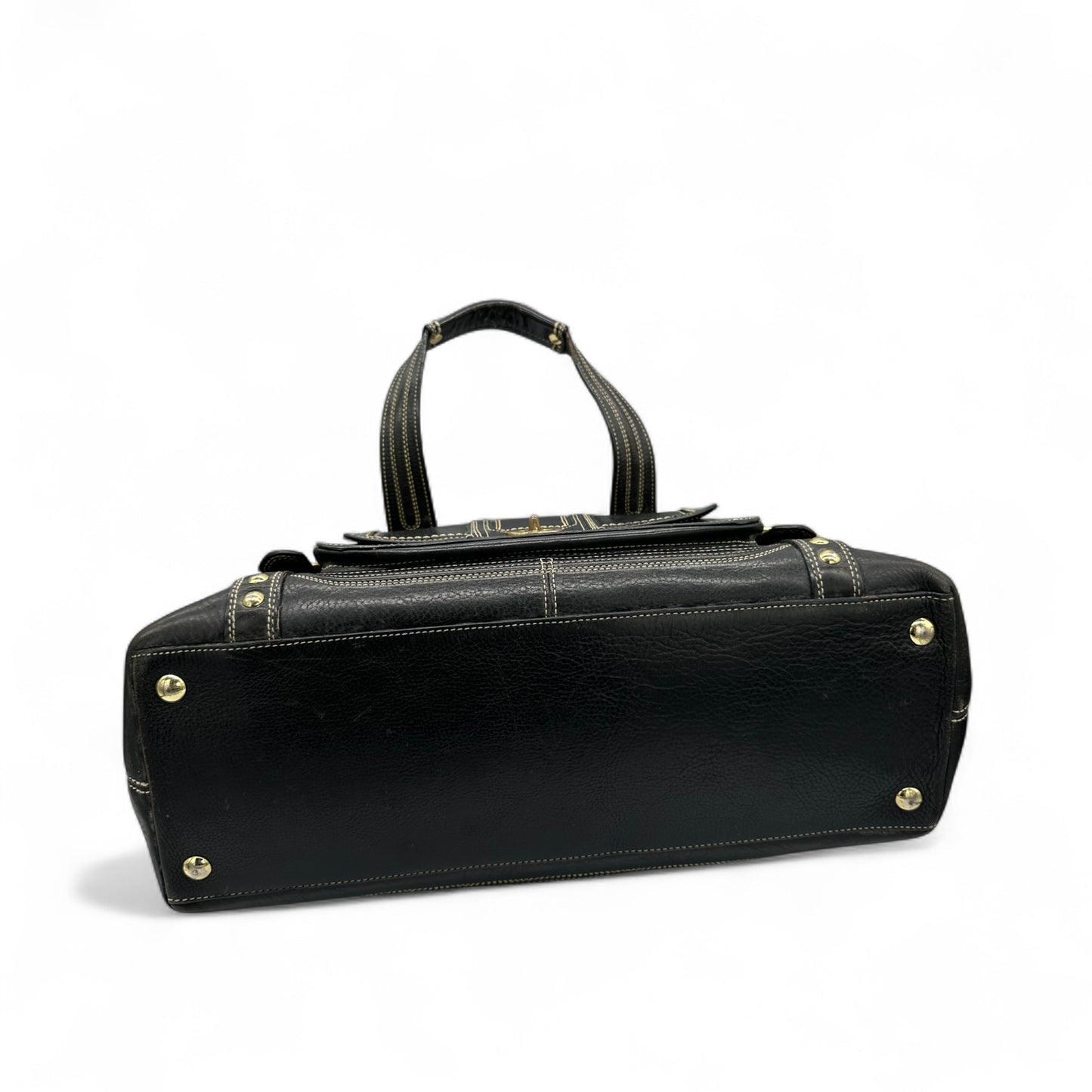Vintage Coach 11085 Miranda Turnlock Large Handbag