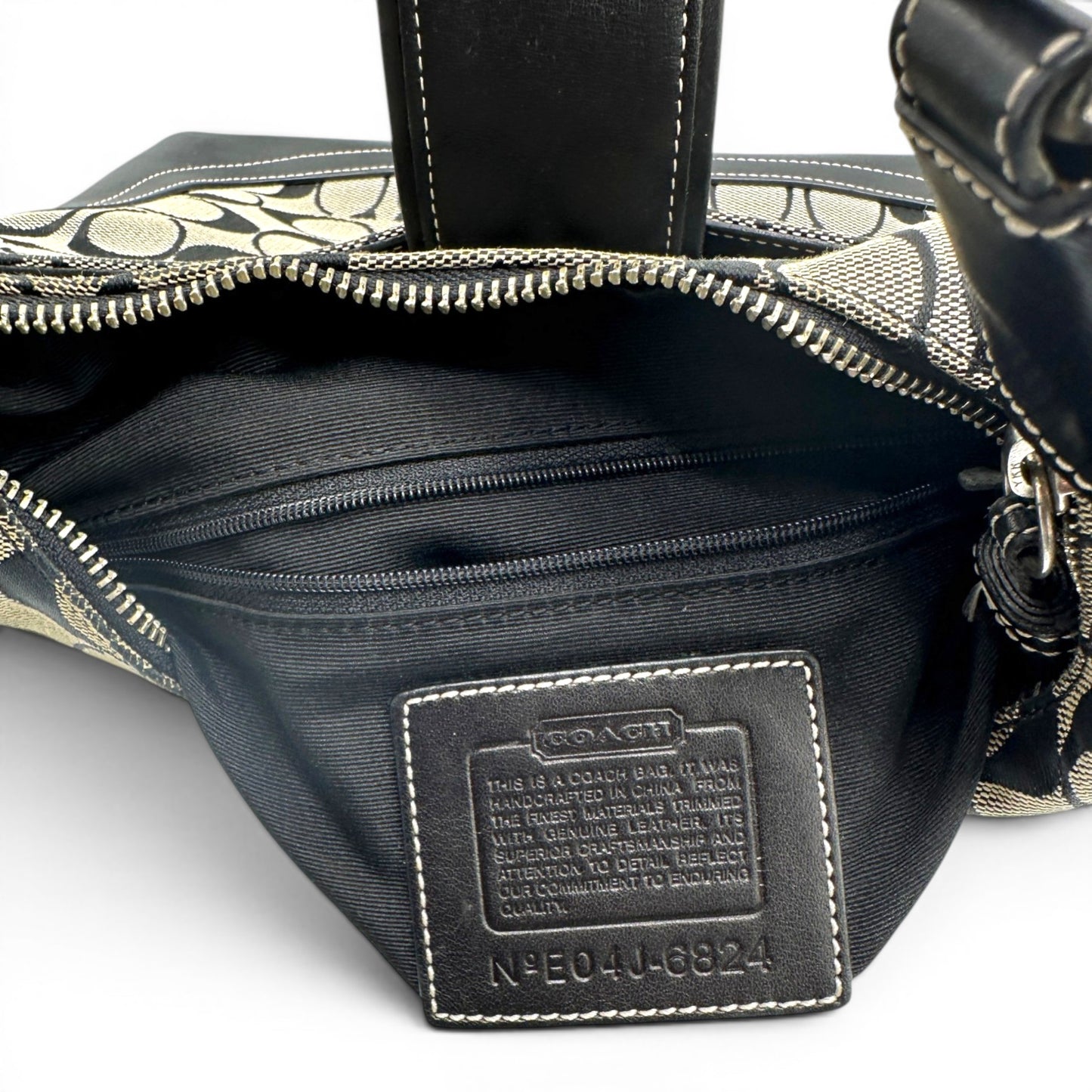 Vintage Coach 6824 Crescent Shoulder Bag
