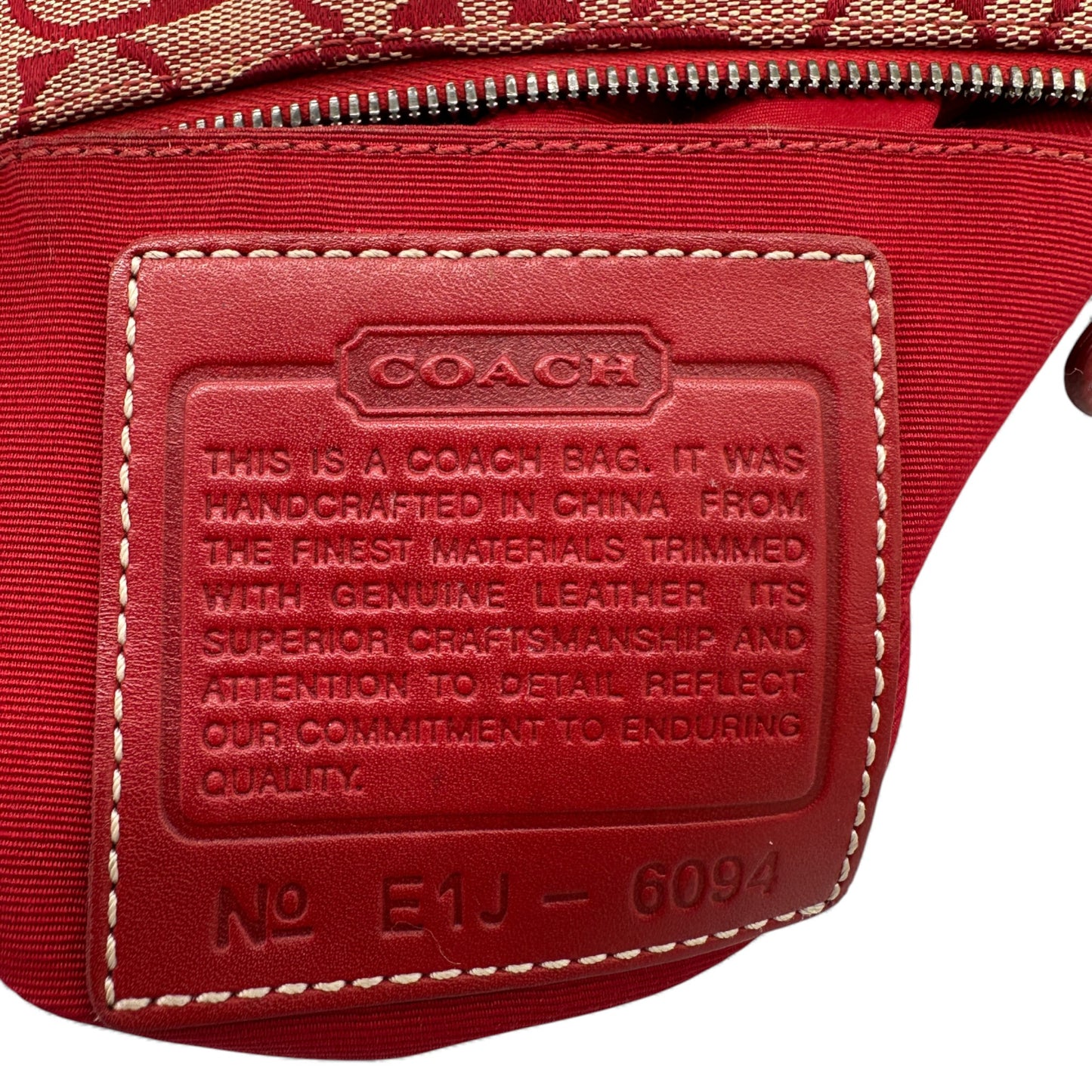 Vintage Coach 6094 Demi Mini Shoulder Bag