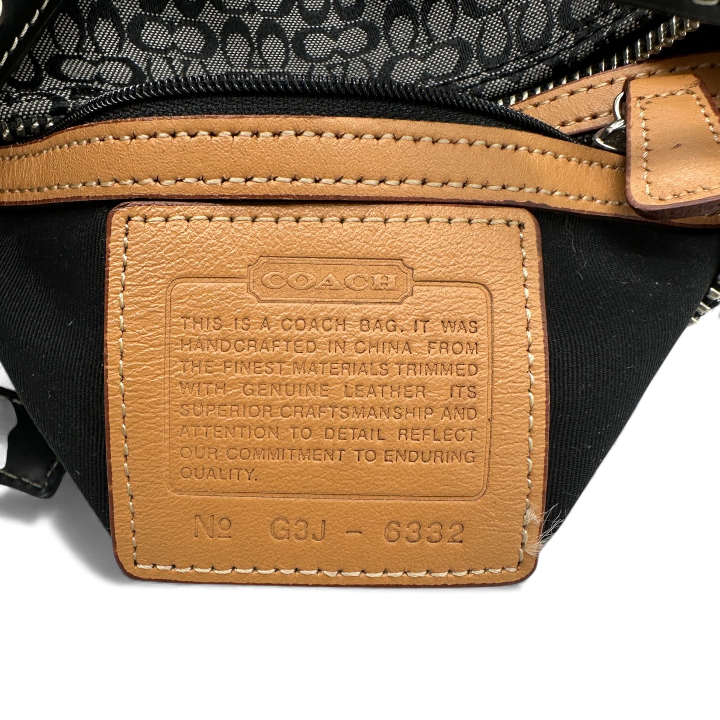 Sac bandoulière Coach 6332 vintage