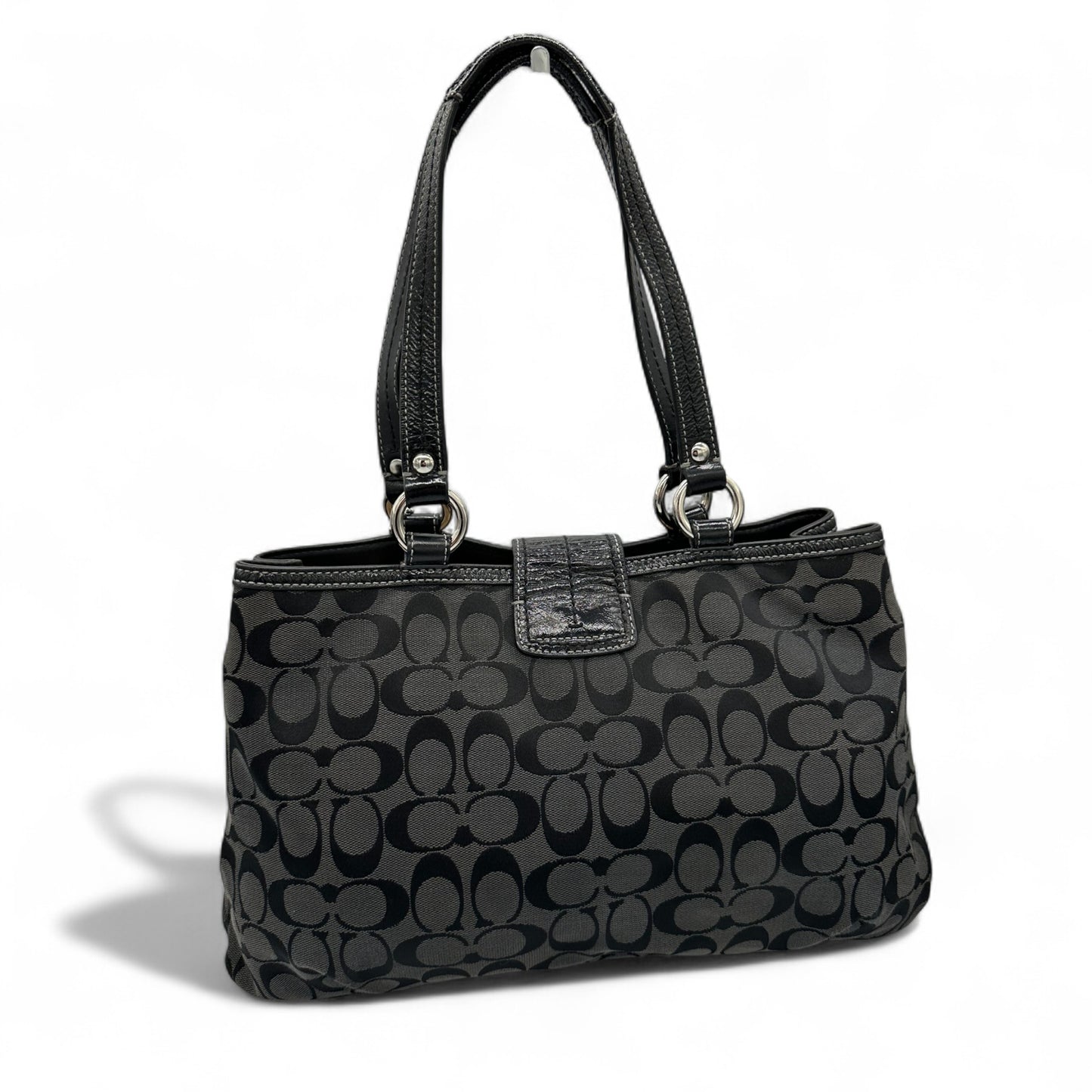 Vintage Coach F18750 Soho Buckle Tote Shoulder Bag