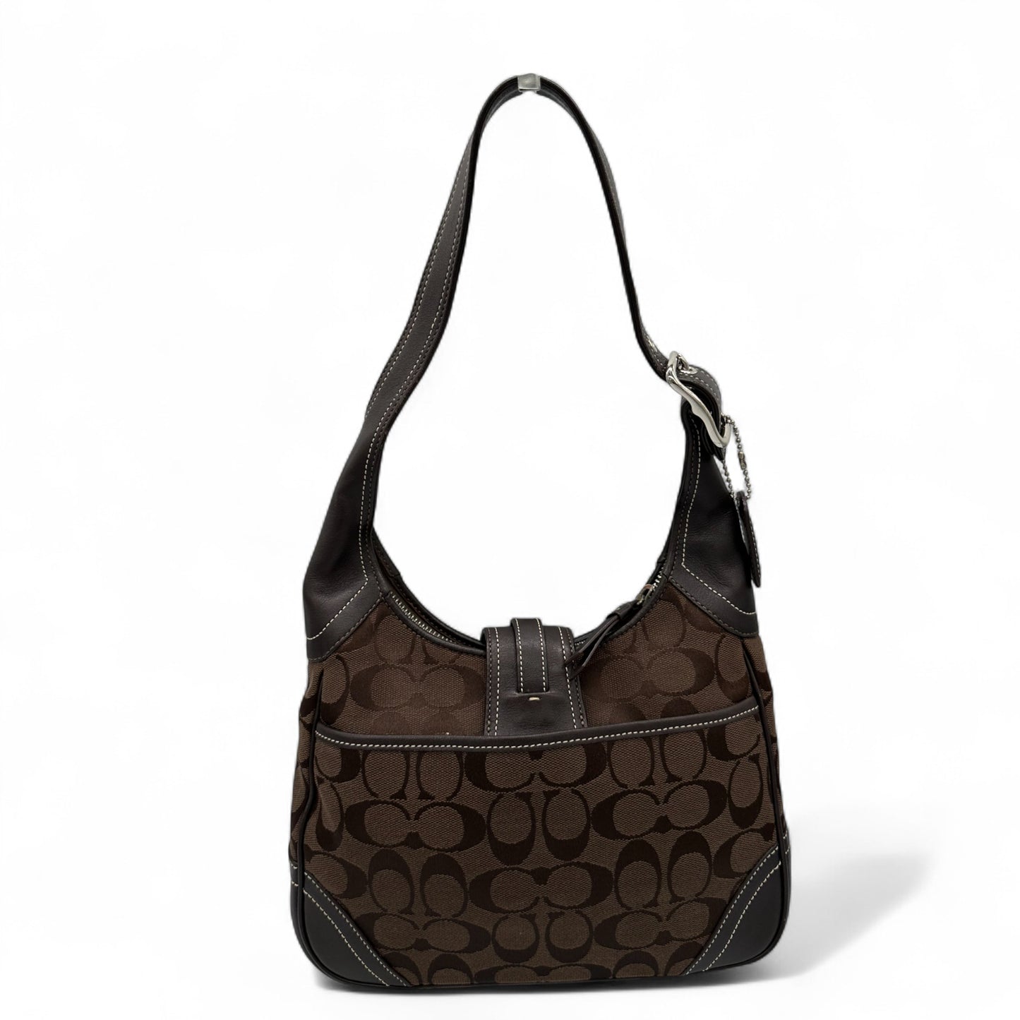 Vintage Coach 8K01 Hampton Clip Shoulder Bag