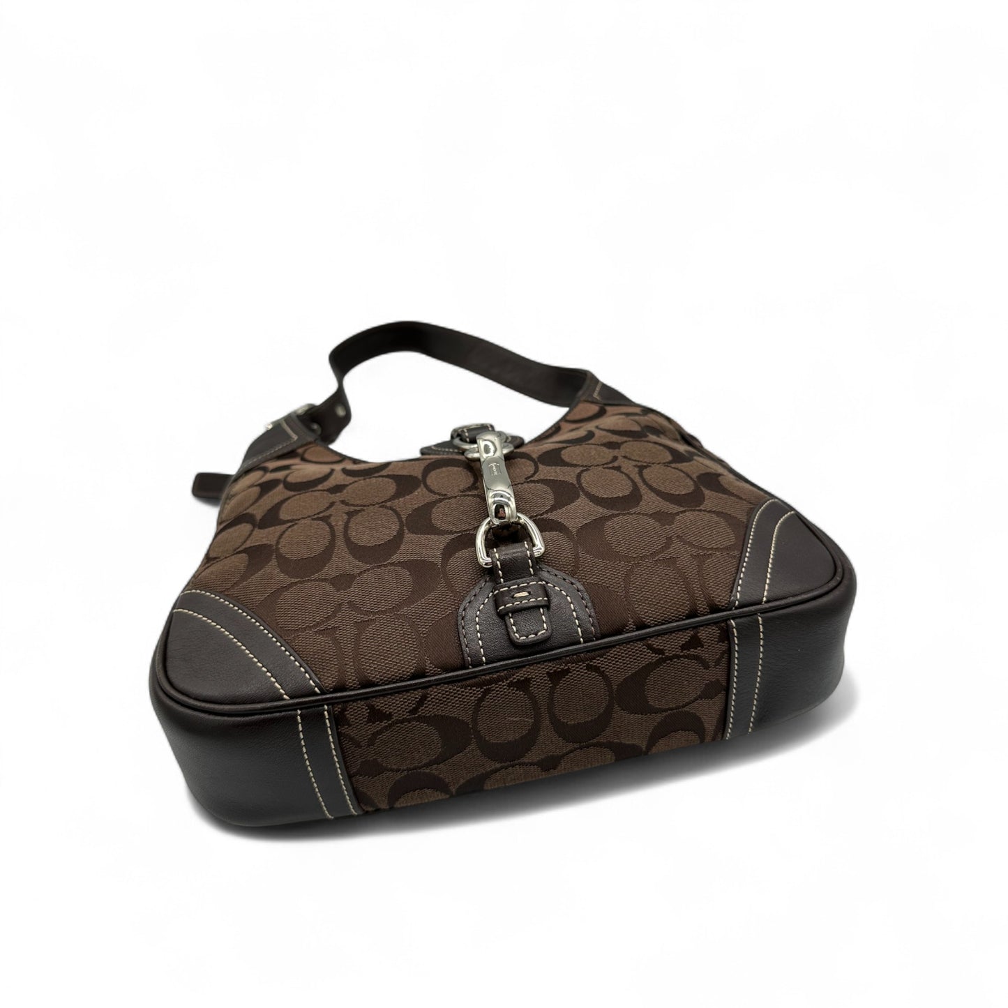 Vintage Coach 8K01 Hampton Clip Shoulder Bag