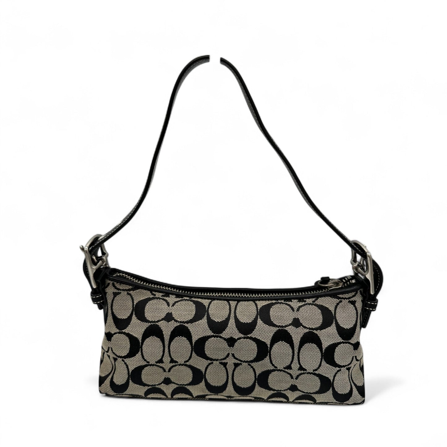 Vintage Coach 6371 East West Baguette Shoulder Bag