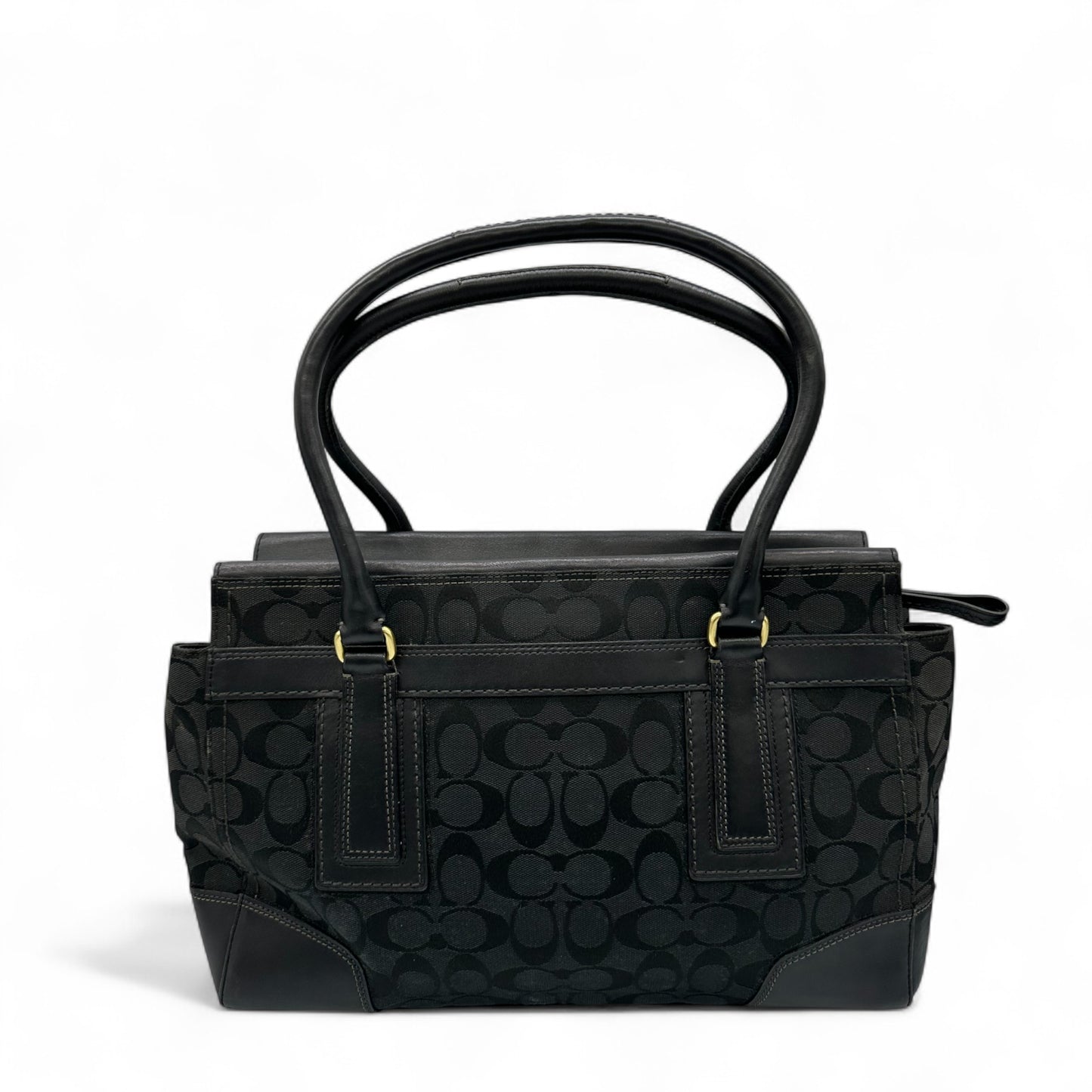 Vintage Coach Hampton Carryall 11063 Turnlock Handbag