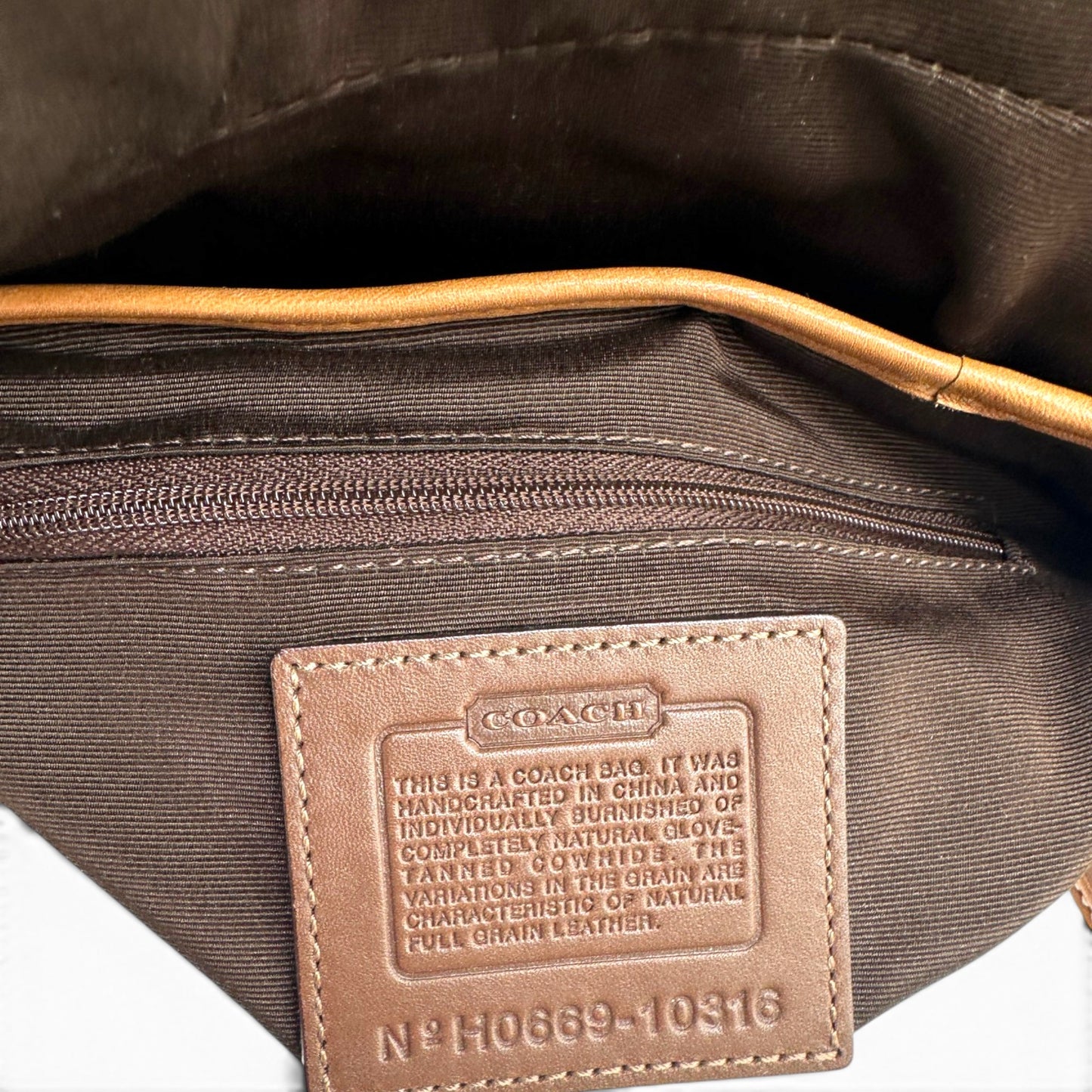Vintage Coach 10316 Soho Schultertasche