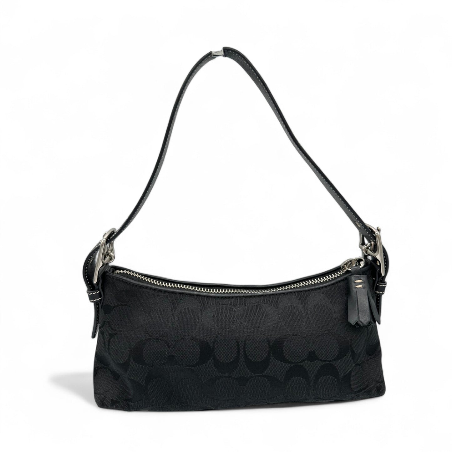 Vintage Coach 6371 East West Baguette Shoulder Bag
