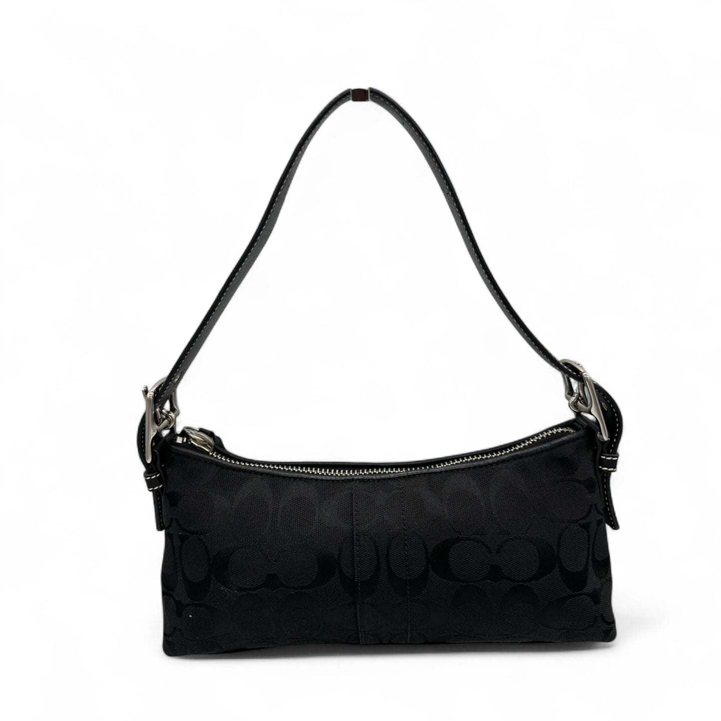 Vintage Coach 6371 East West Baguette Shoulder Bag