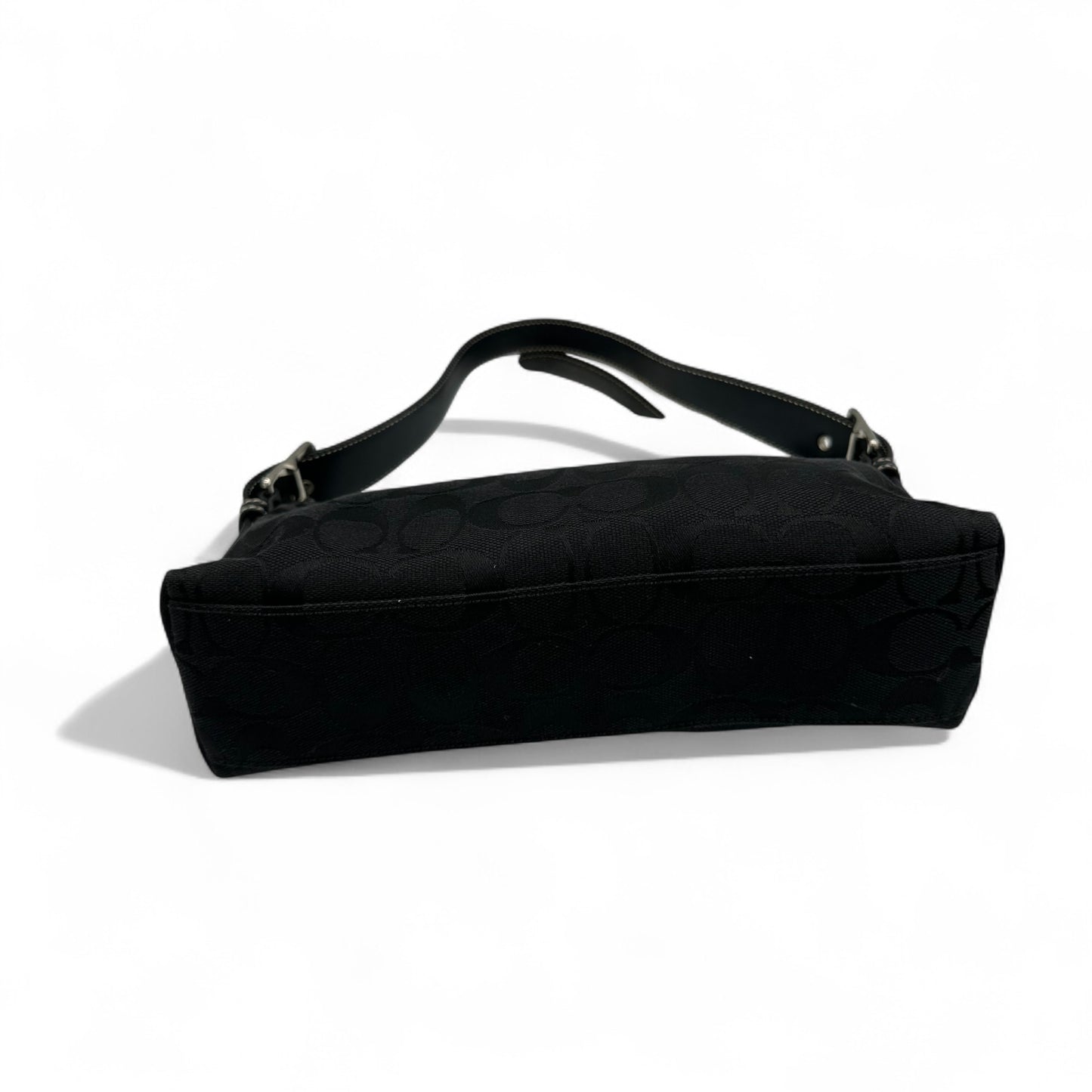 Vintage Coach 6371 East West Baguette Shoulder Bag