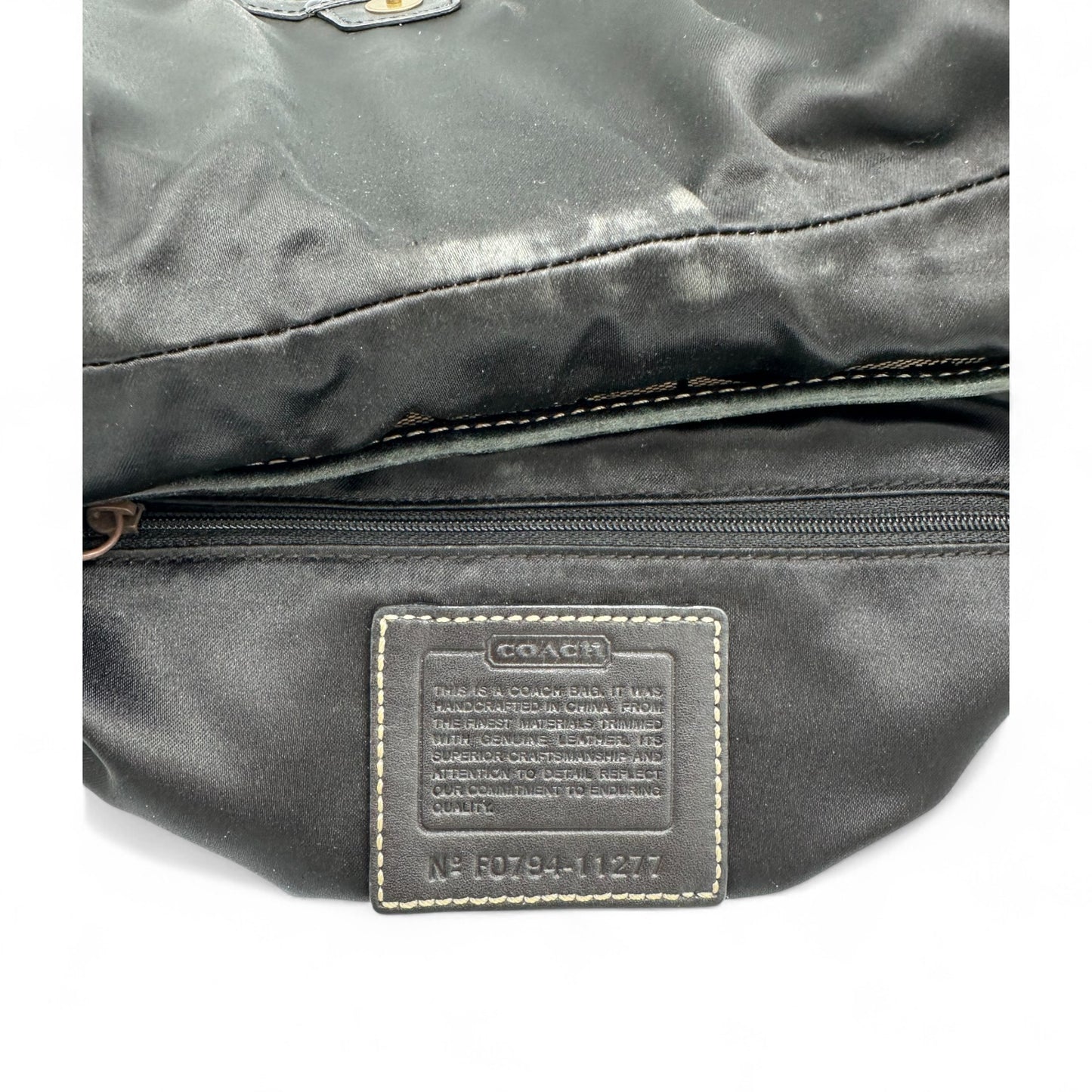Vintage Coach 112277 Horsebit Ergo Shoulder Bag