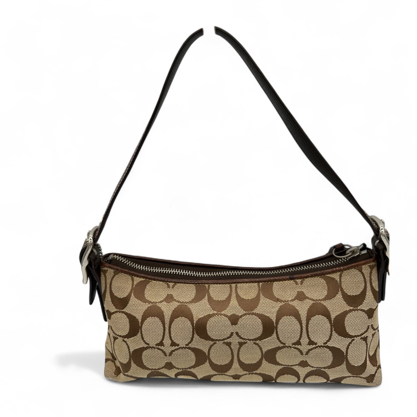 Vintage Coach 8K09 East West Baguette Shoulder Bag