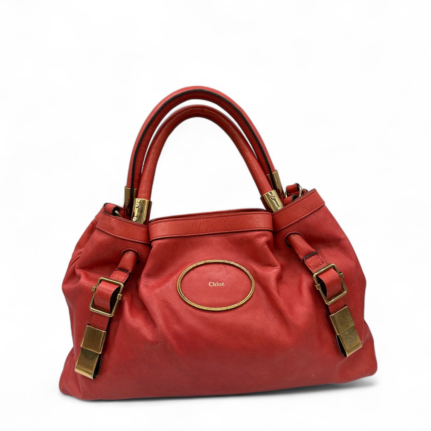 Chloé Victoria Leather Handbag