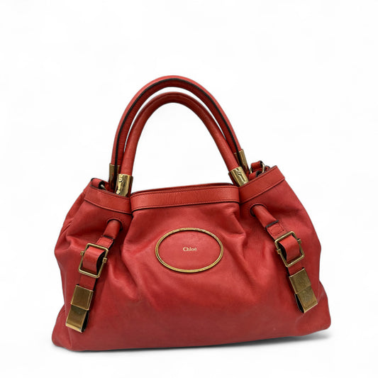 Chloé Victoria Leather Handbag
