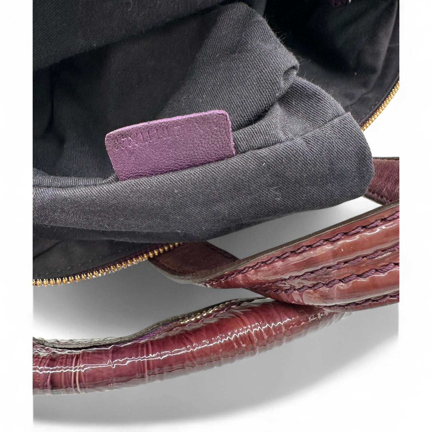 Vintage Givenchy Patent Leather Nightingale Handbag