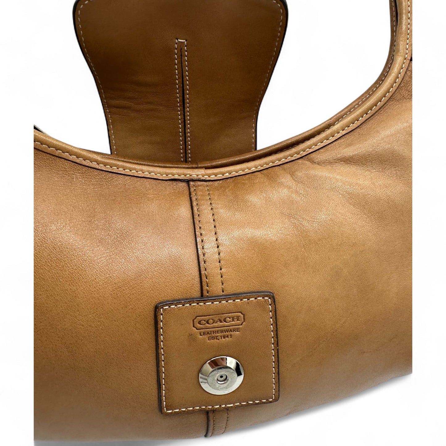Vintage Coach 9282 Soho Buckle Leather Shoulder Bag