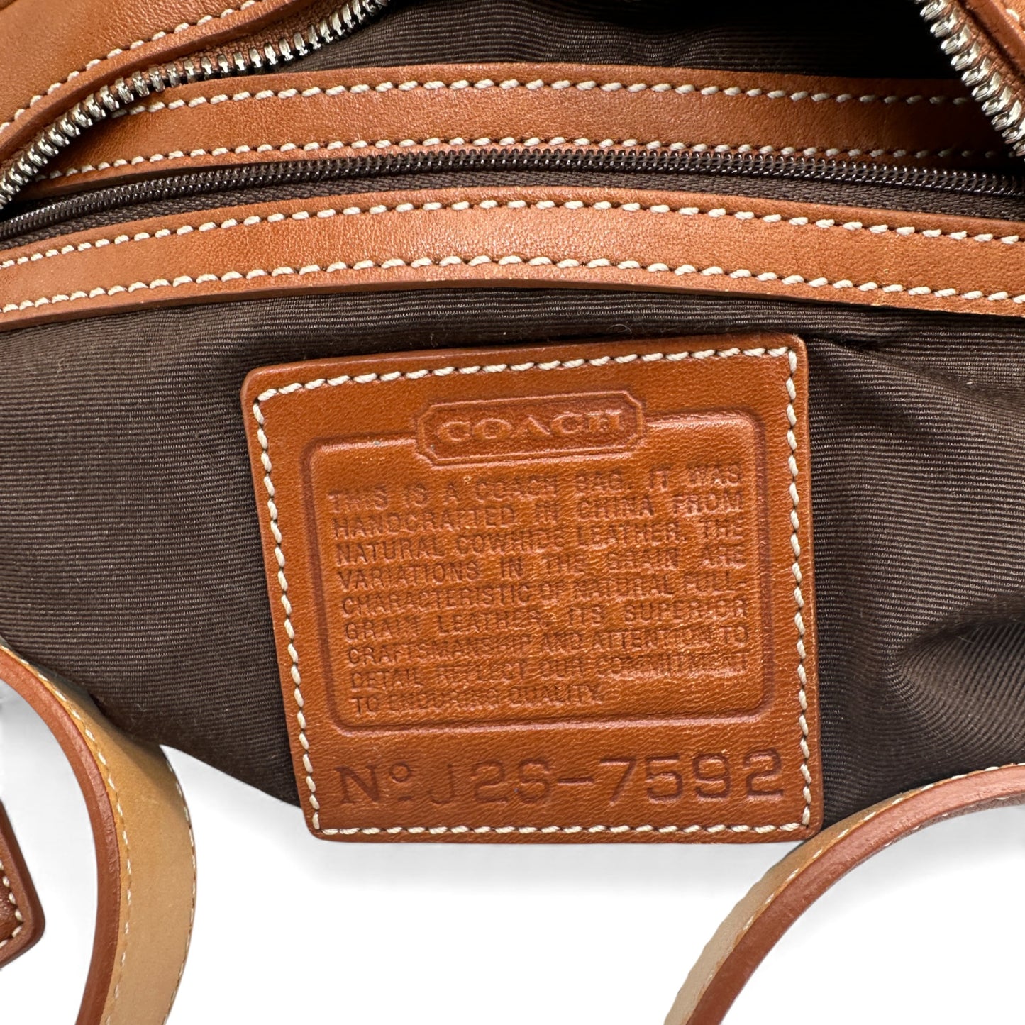 Vintage Coach 7592 Crescent Soho Schultertasche