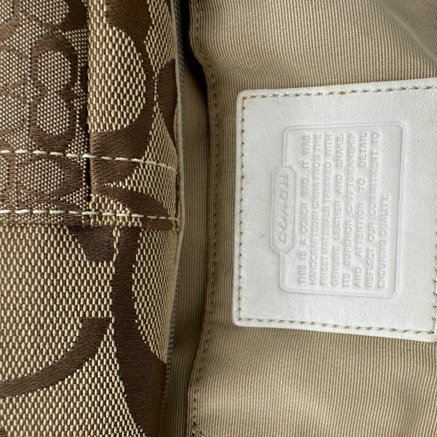 Sac bandoulière Coach Mini Patchwork 40928 vintage