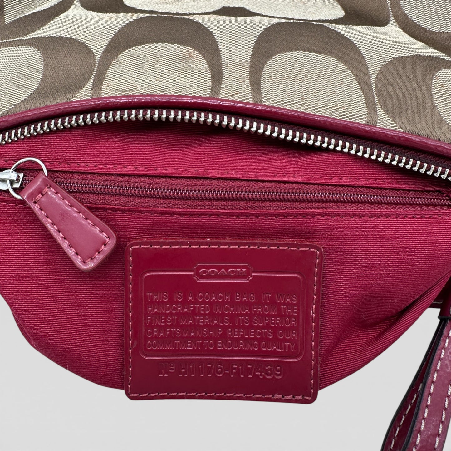 RARE Vintage Coach F17439 Shoulder Bag