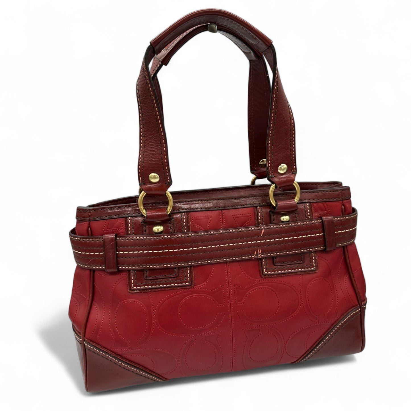 Vintage Coach F10226 Hamptons Clip Handbag