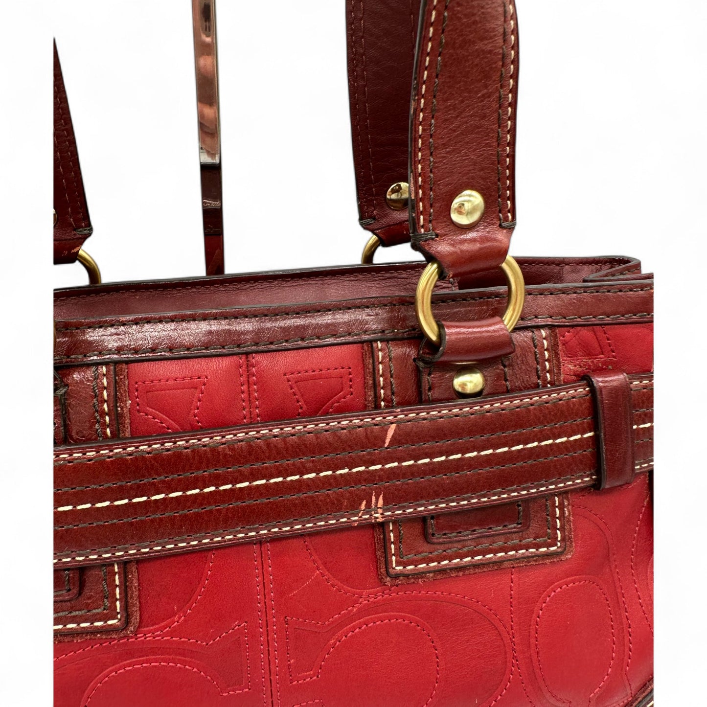 Vintage Coach F10226 Hamptons Clip Handbag