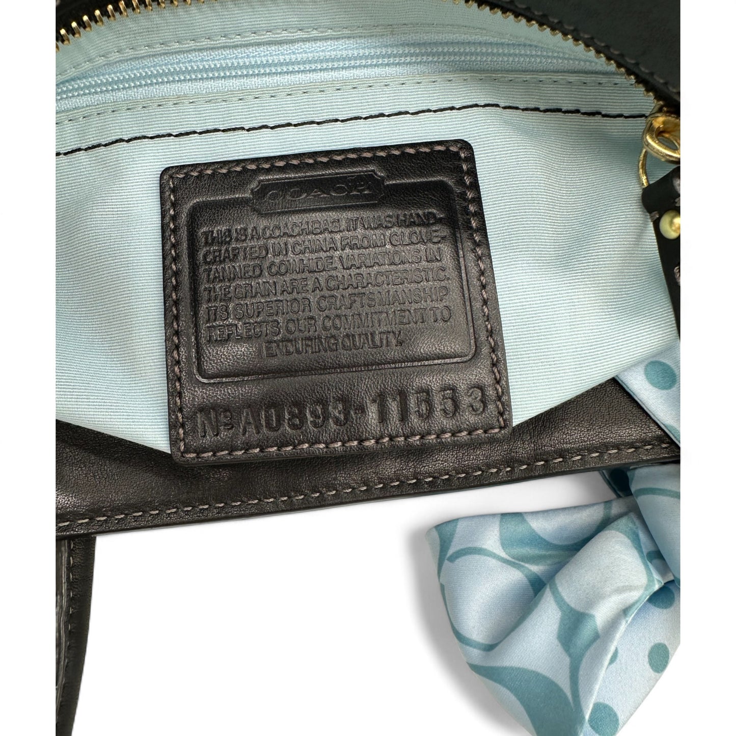 Vintage Coach 11553 Turnlock Handbag