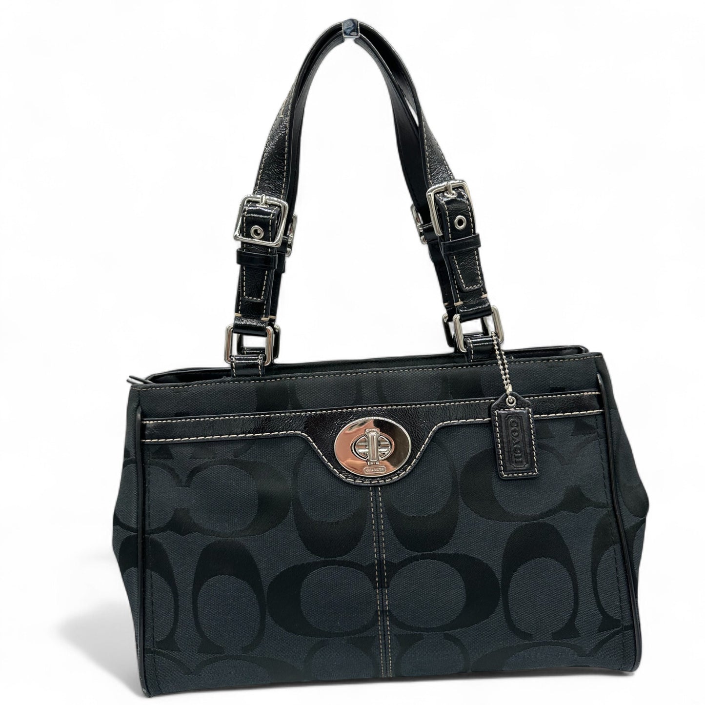 Vintage Coach F14415 Turnlock Handbag