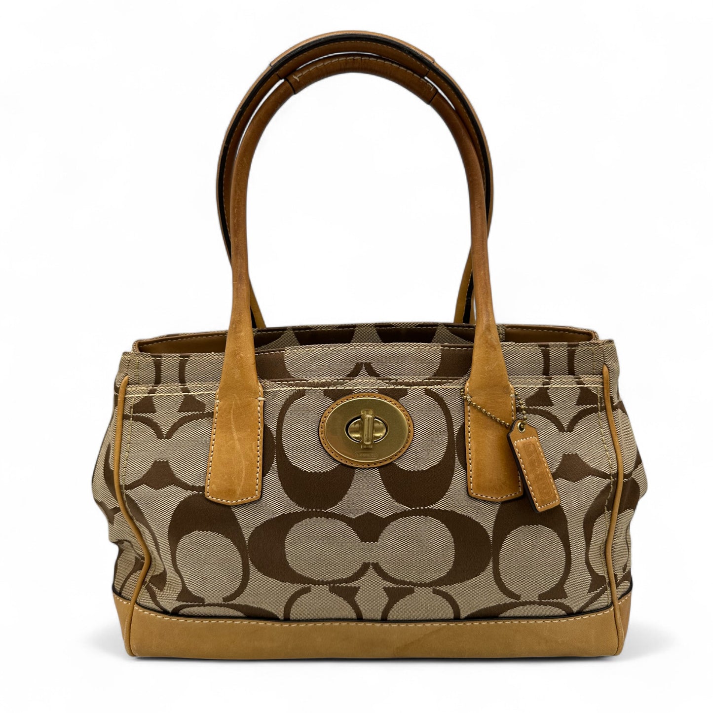 Vintage Coach F12463 Turnlock Handbag