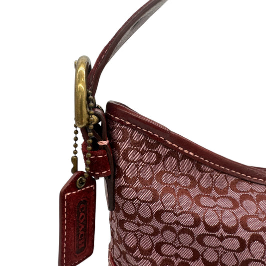 Vintage Coach 6351 Red Soho Shoulder Bag