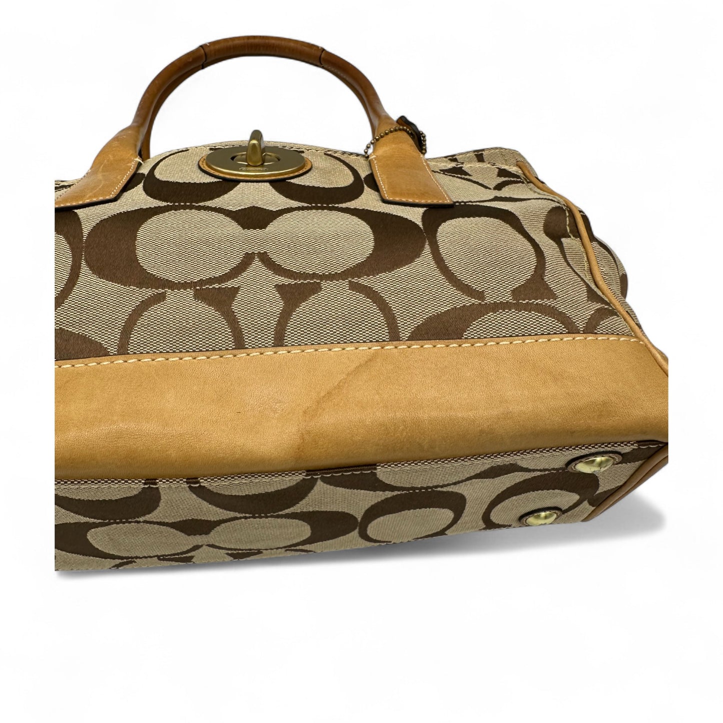 Vintage Coach F12463 Turnlock Handbag