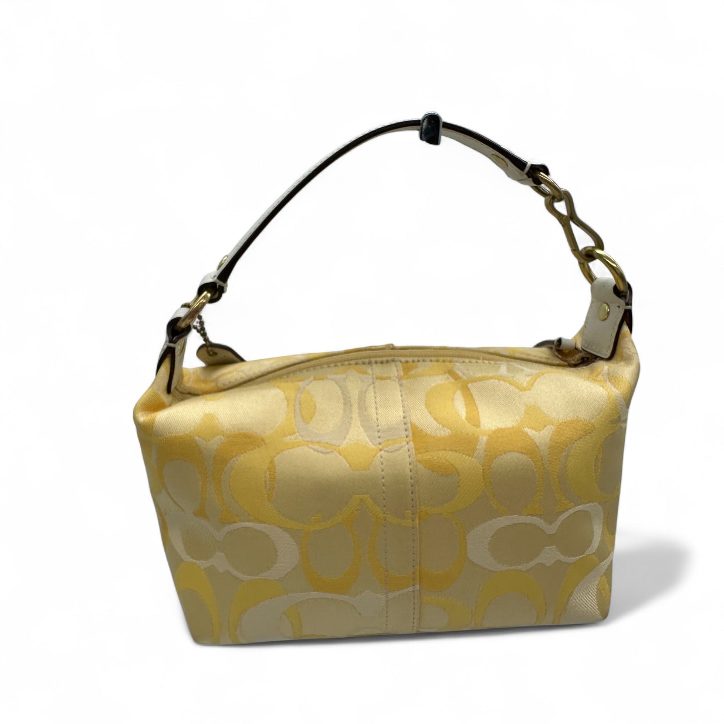 Vintage Coach Y2K Optic Monogram Shoulder Bag