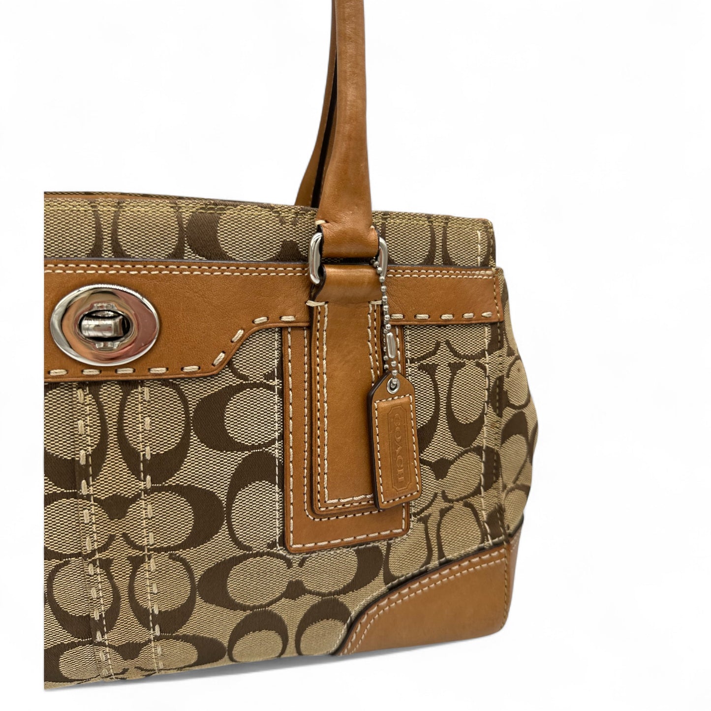 Vintage Coach 11589 Turnlock Handbag