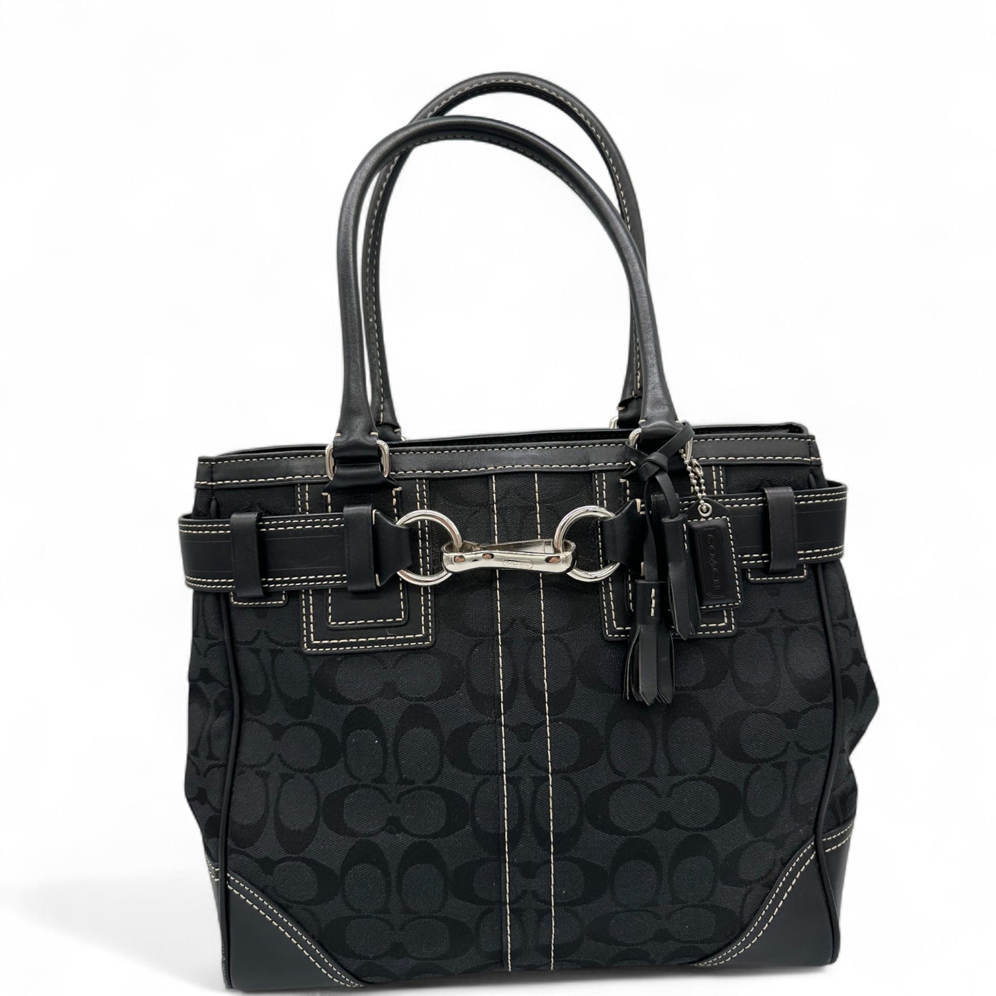 Vintage Coach 10247 Hampton Clip Handbag
