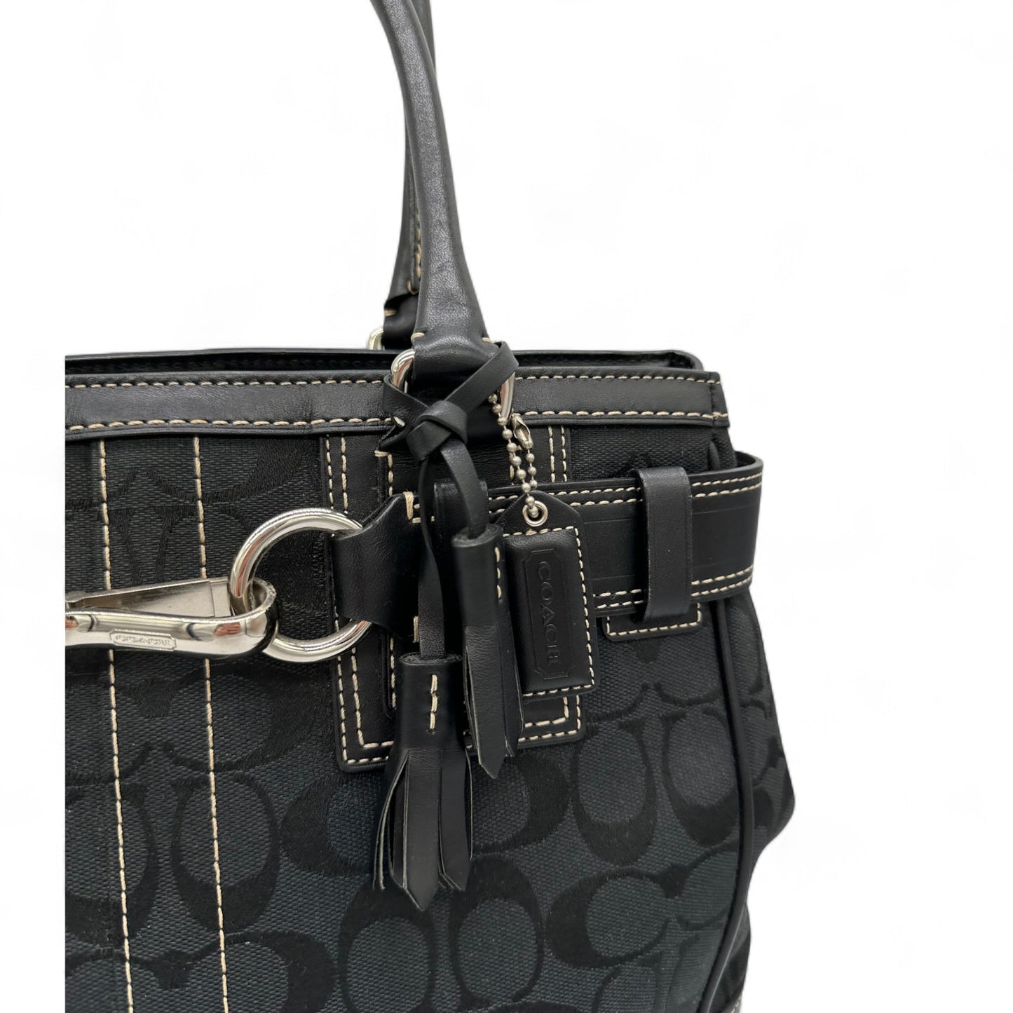 Vintage Coach 10247 Hampton Clip Handbag